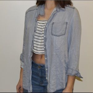Button up Light Blue Shirt